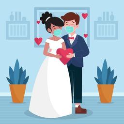 عروسی کرونایی