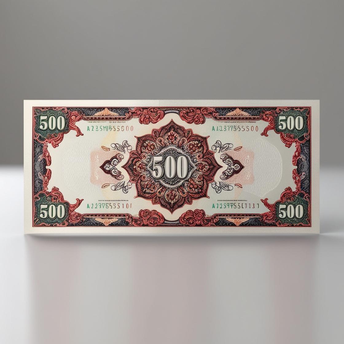 اسکناس تخیلی ساخته شده با هوش مصنوعی CANVA