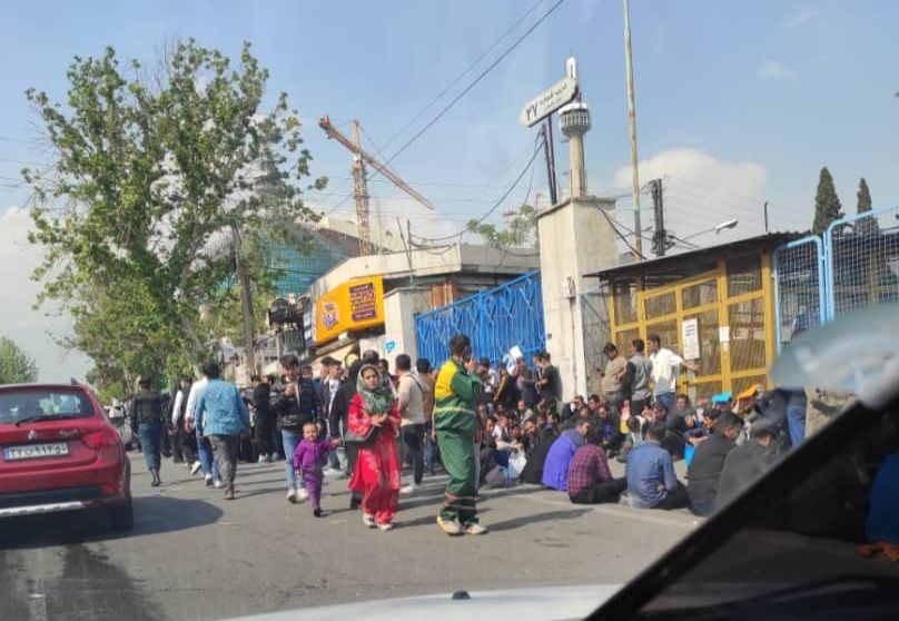 روبروی سفارت افغانستان