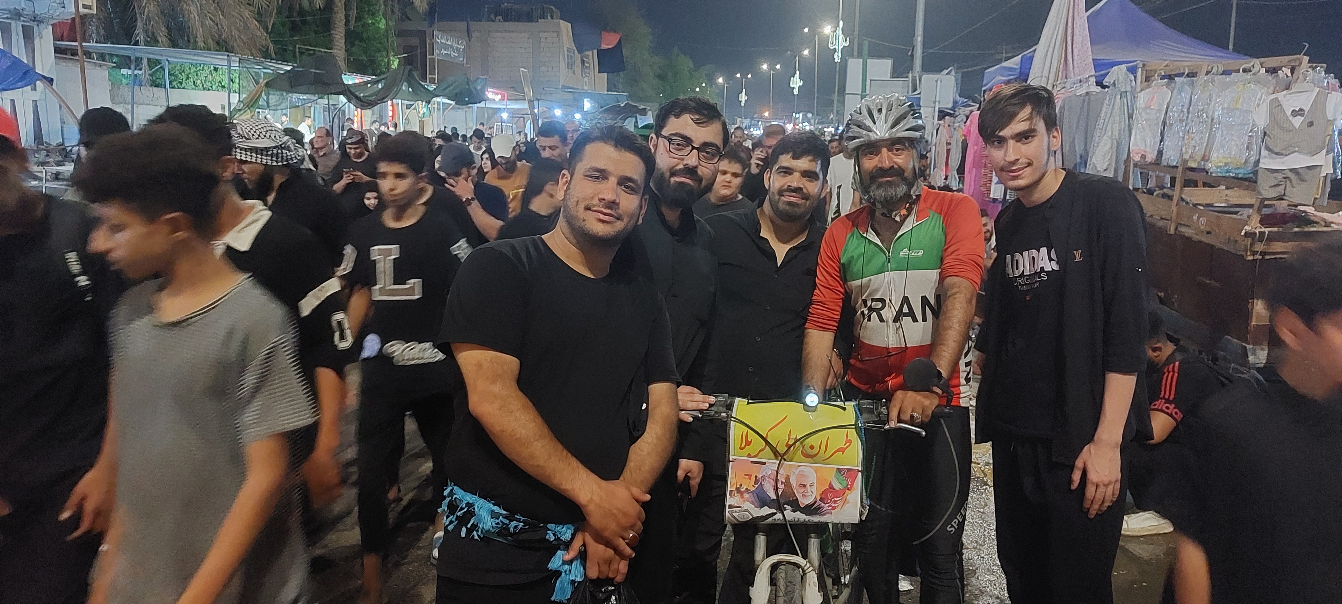 ورودی کربلا و بچه‌های محله مان (منطقه 14 قیاثی) - اربعین 1402