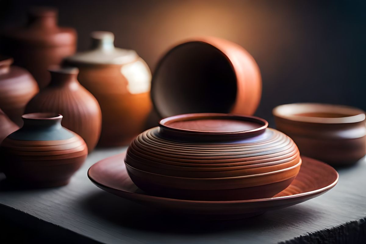 چگونه سفال را با شیر لعاب بدهیم؟