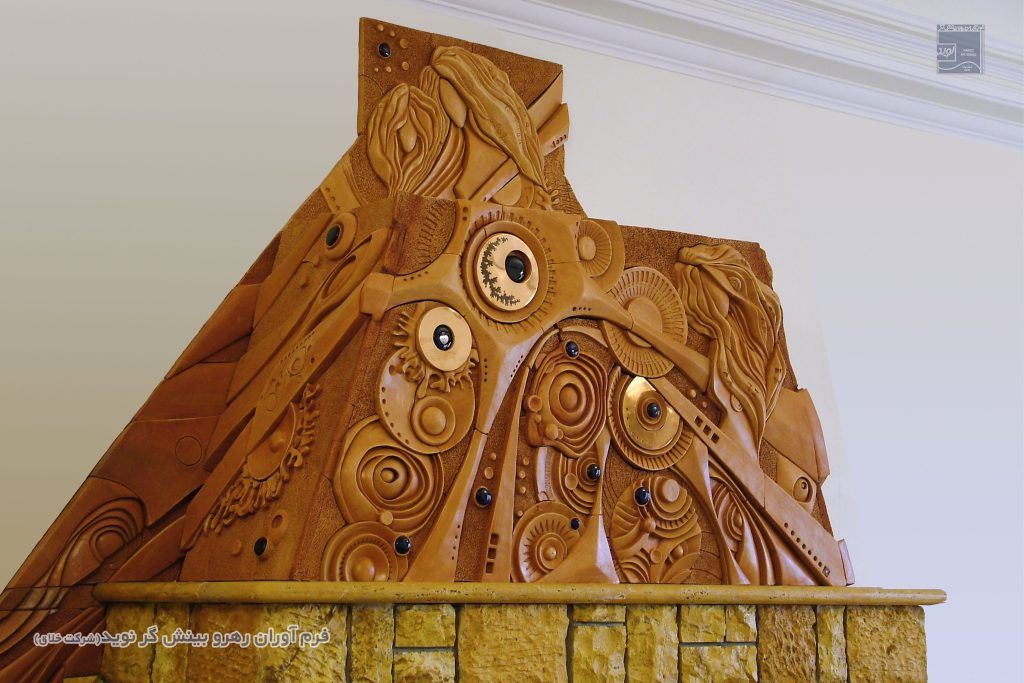 تزیین مدرن شومینه