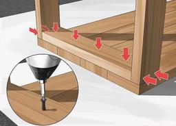 مراحل کلی برای ساخت یک میز وجود دارد: