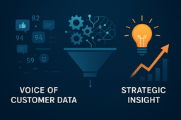 صدای مشتری (VOC): چرا «شنیدن» کافی نیست؟ (فرایند تبدیل داده به استراتژی)