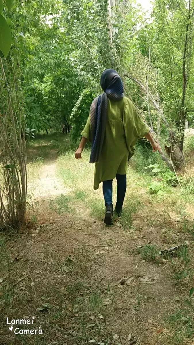 چون که عاشق سبزم :))