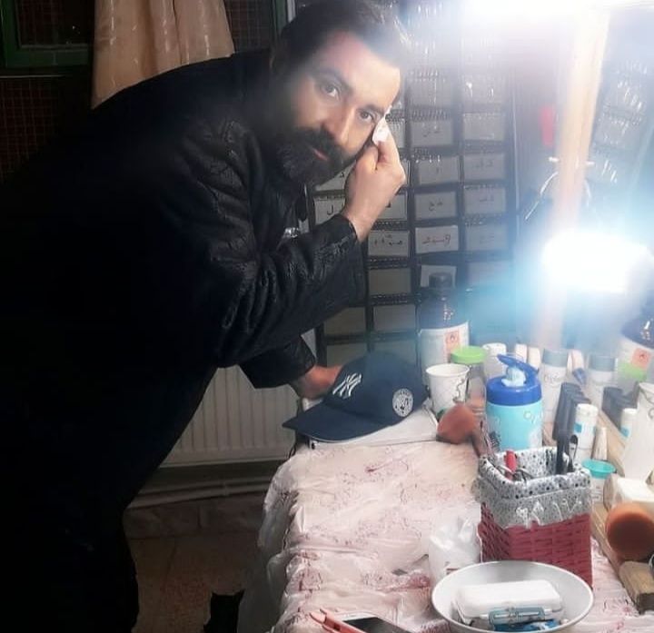 اتاق گریم سینمایی مسخ در مسلخ