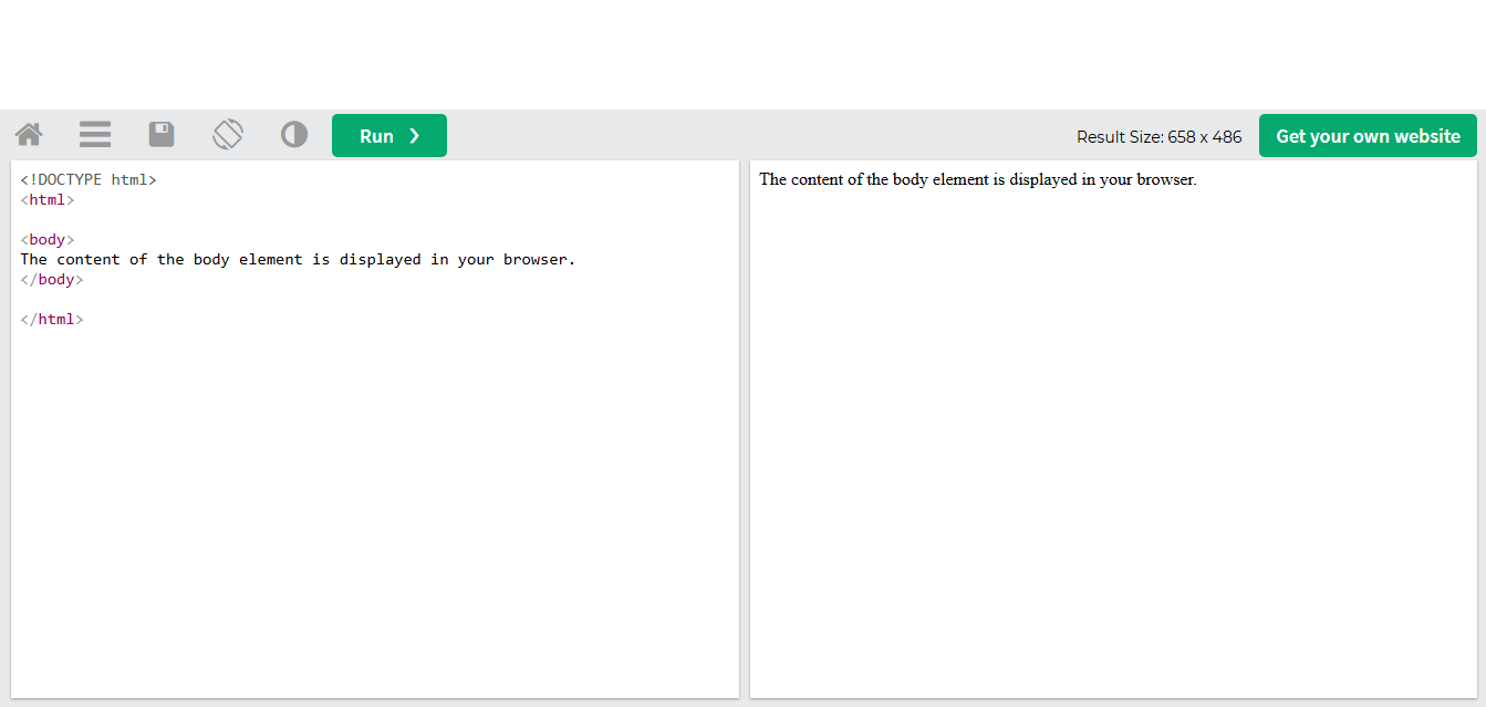 صفحه اولیه W3Schools