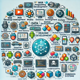 معرفی جامع انواع حوزه‌های برنامه‌نویسی و مسیرهای شغلی مرتبط با آن‌ها