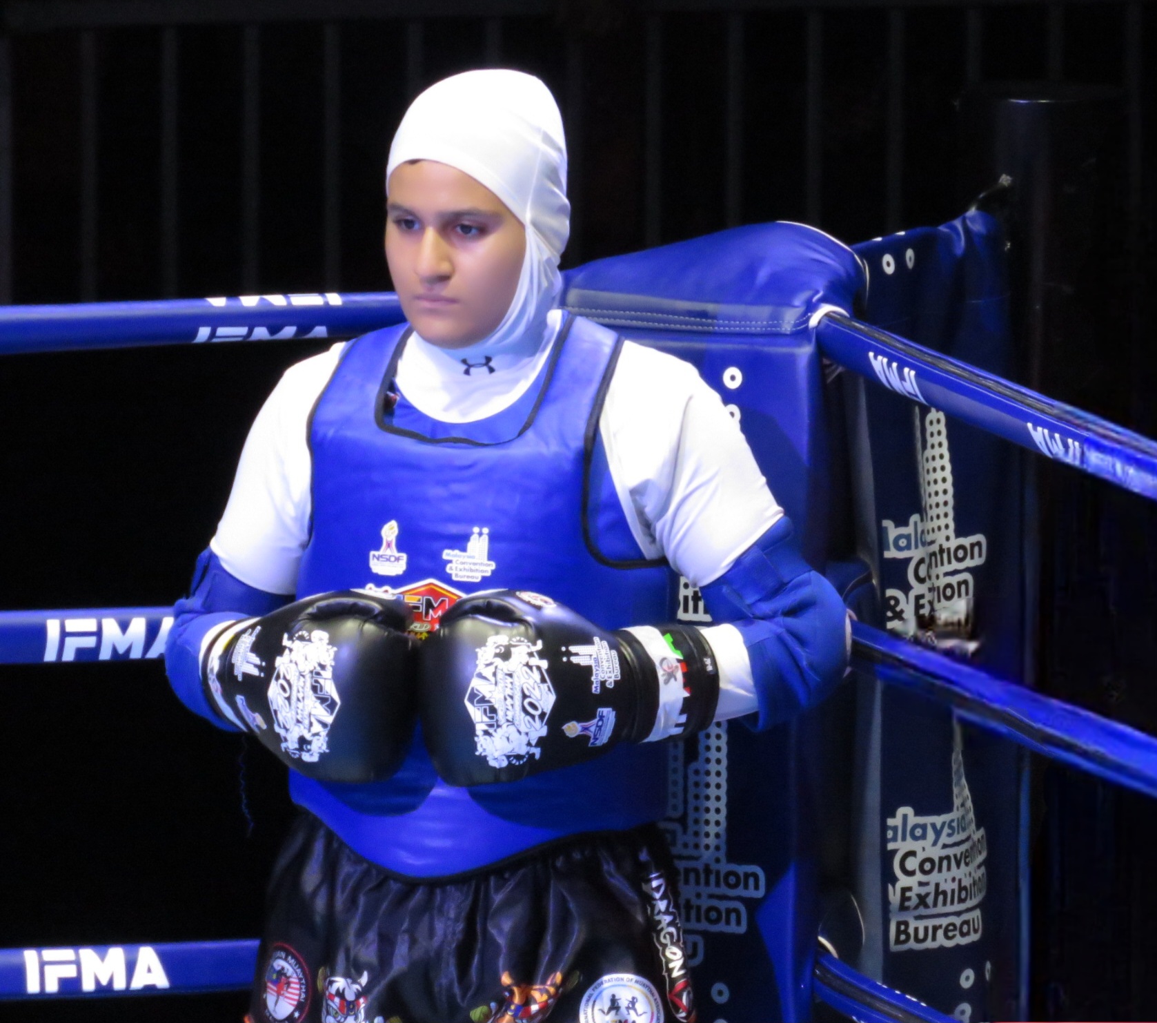 ساره پورقاسم قهرمان پر افتخار موی تای