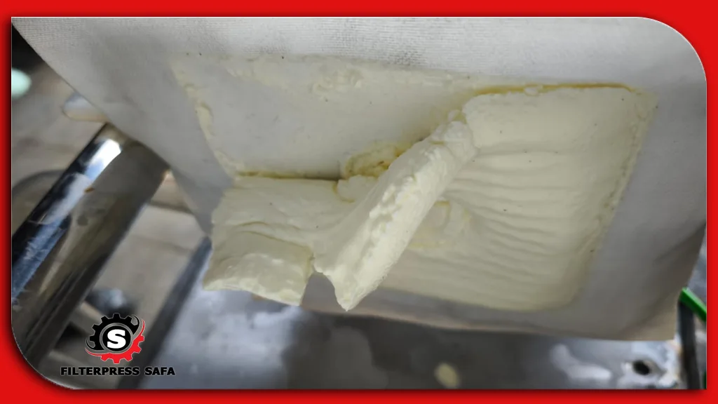 کیک فیلتر پرس با رطوبت زیاد