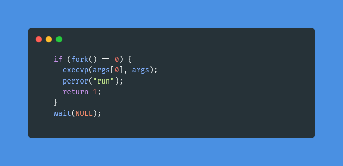 ایجاد فرایند فرزند