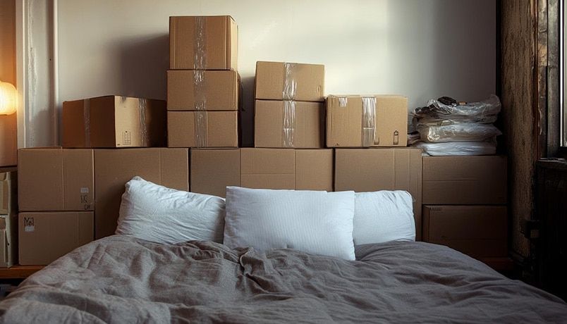 چیدمان اتاق خواب بعد از اسباب کشی