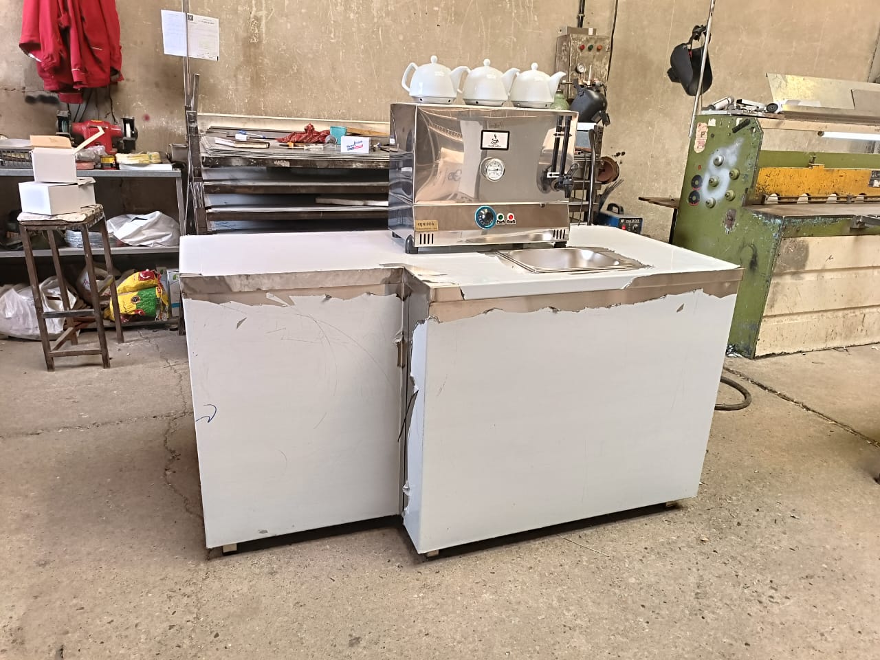 کانتر سماور +بویلر آب جوش گارد استیل