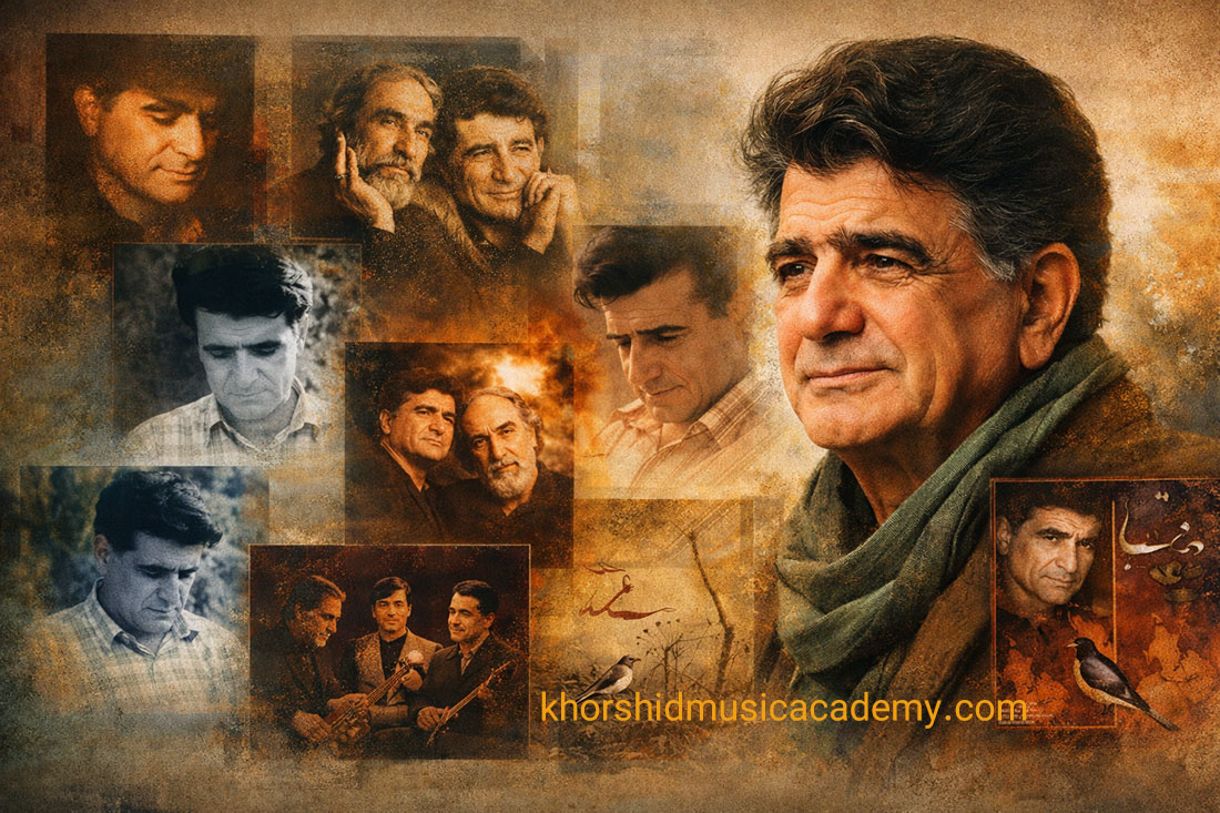 بهترین آلبوم های شجریان