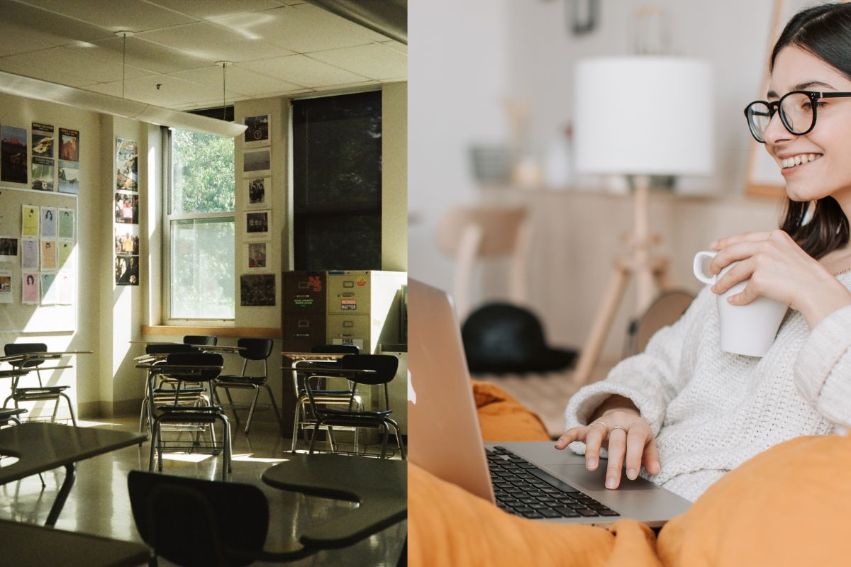 online learning vs classroom