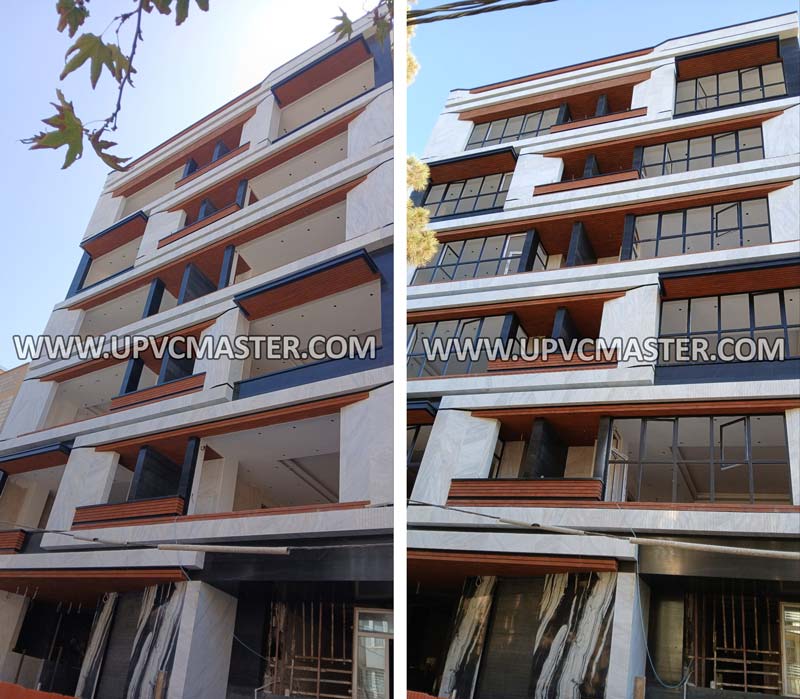 خرید و نصب پنجره دوجداره UPVC در کرج