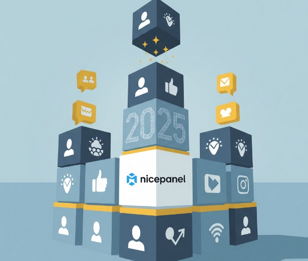 افزایش چشمگیر اعتبار شبکه های اجتماعی شما در 2025 با خدمات nicepanel