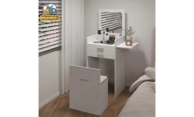 راهکارهای هوشمندانه؛ میز آرایش در فضاهای محدود