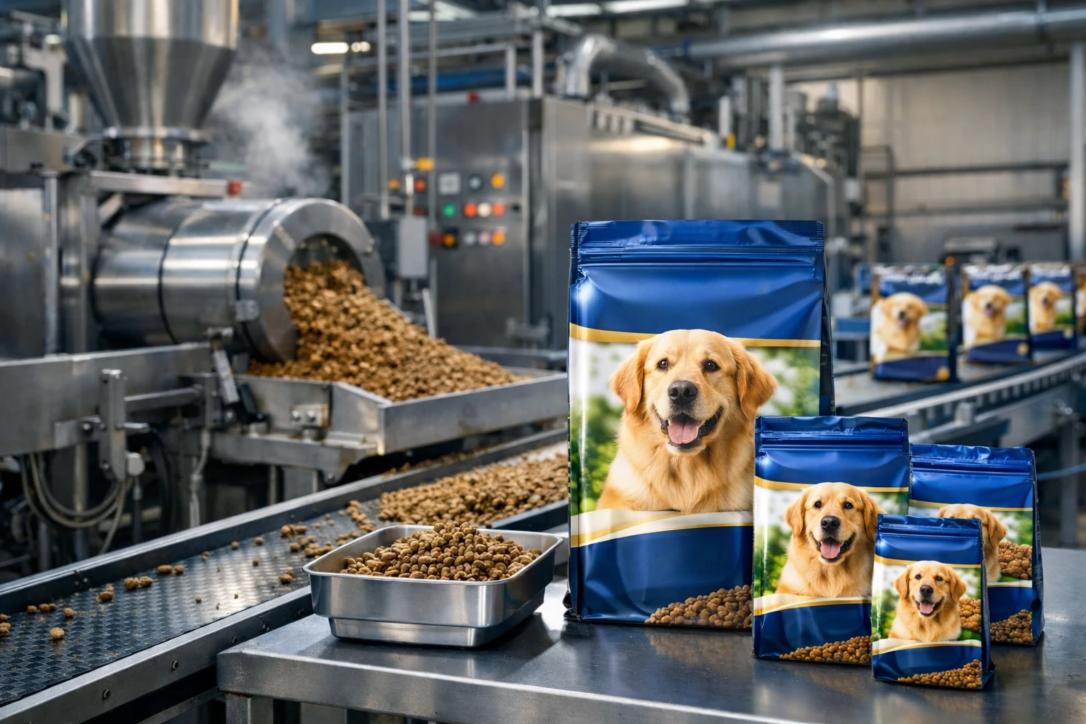 هزینه راه اندازی خط تولید غذای سگ