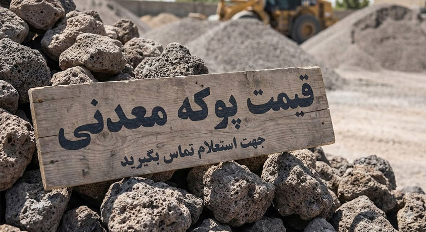 قیمت پوکه معدنی