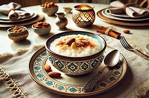 طرز تهیه شیر برنج، یک دسر سنتی و خوش‌عطر با برنج نیم‌دانه