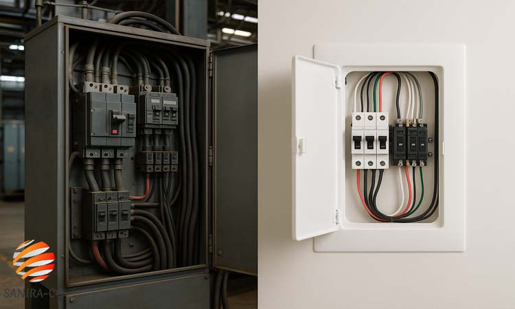 تفاوت تابلو برق صنعتی و خانگی در چیست؟