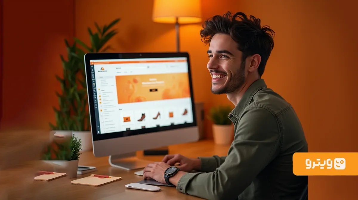 با ساخت سایت فروشگاهی در اپلیکیشن فروشگاهساز ویترو فروشتان را بهتر مدیریت کنید