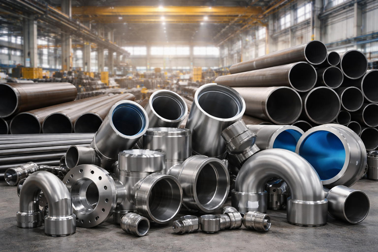 اهمیت لوله و اتصالات صنعتی در ساخت و ساز و صنایع مختلف