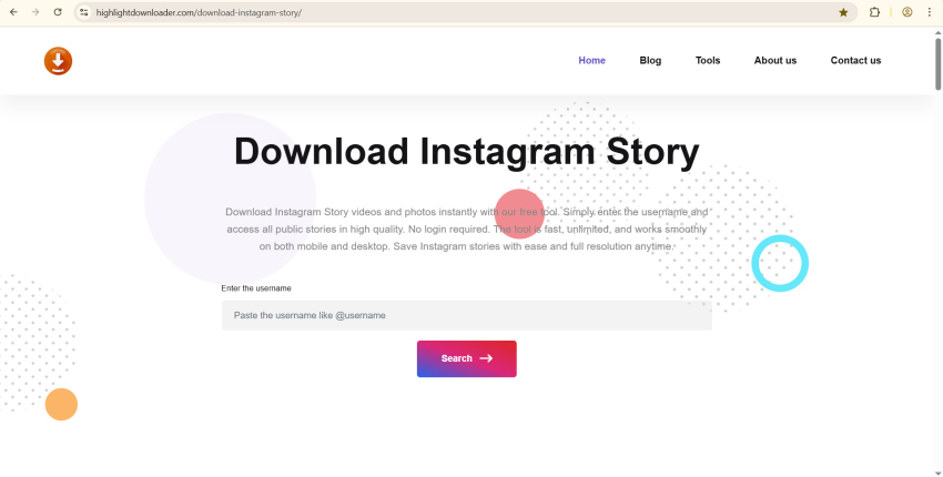 instagram story download