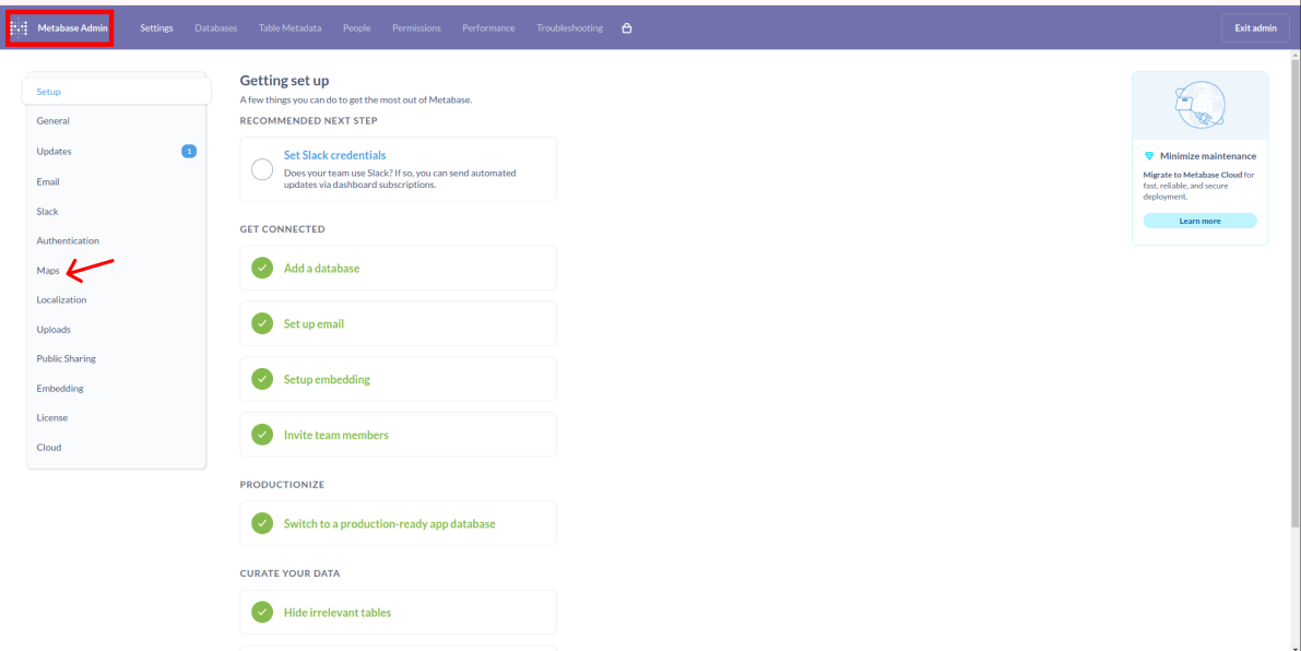 صفحه ادمین متابیس (نیازمند سطح دسترسی ادمین)