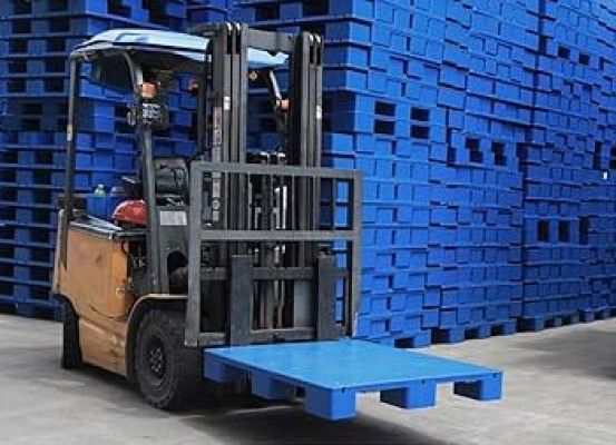 پالت پلاستیکی سطح صاف پارس پالت