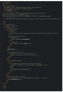 زبان برنامه نویسی React js و مزایای ری اکت