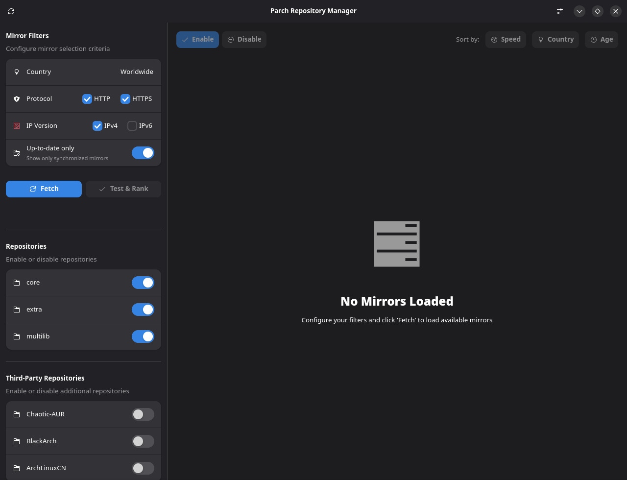 میرورمن - مدیریت مخازن نرمافزاری پارچ