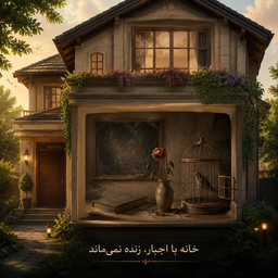 داستان «خانه‌ای که از بیرون کامل بود»