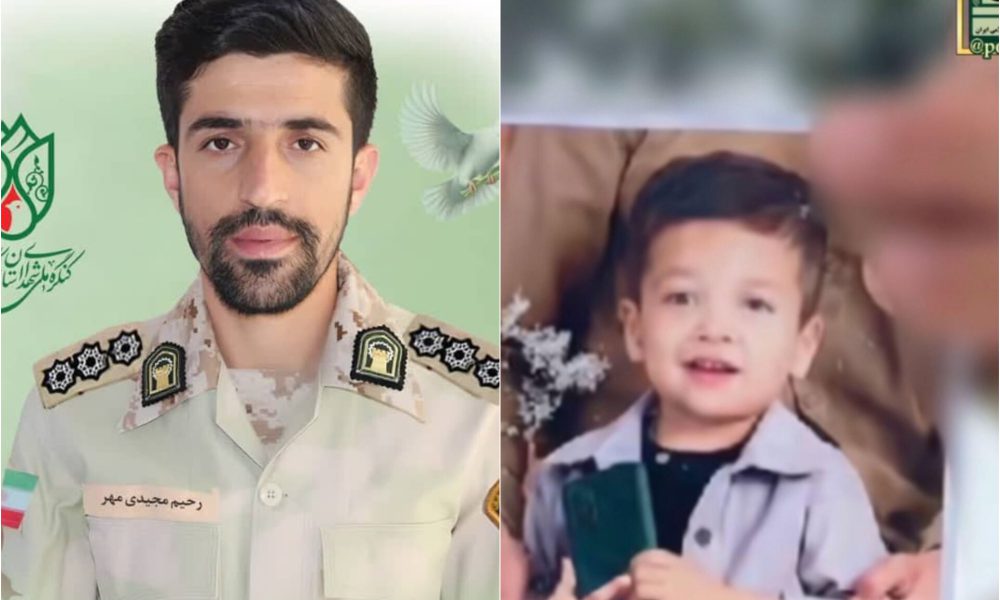 مراقب پسرم باشید؛ تازه یاد گرفته بگه بابا...