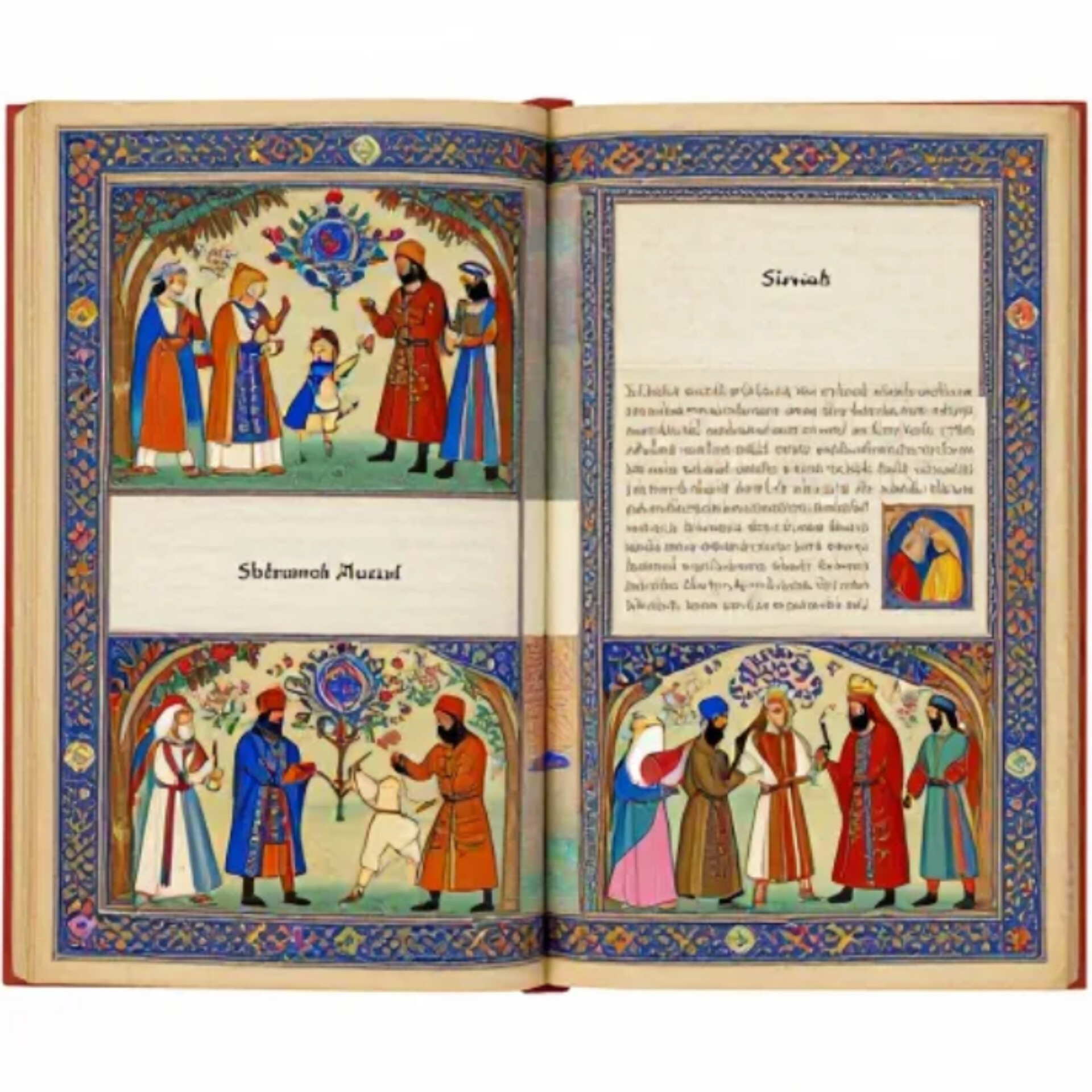 از کتاب شخصی‌سازی شده شاهنامه می‌باشد