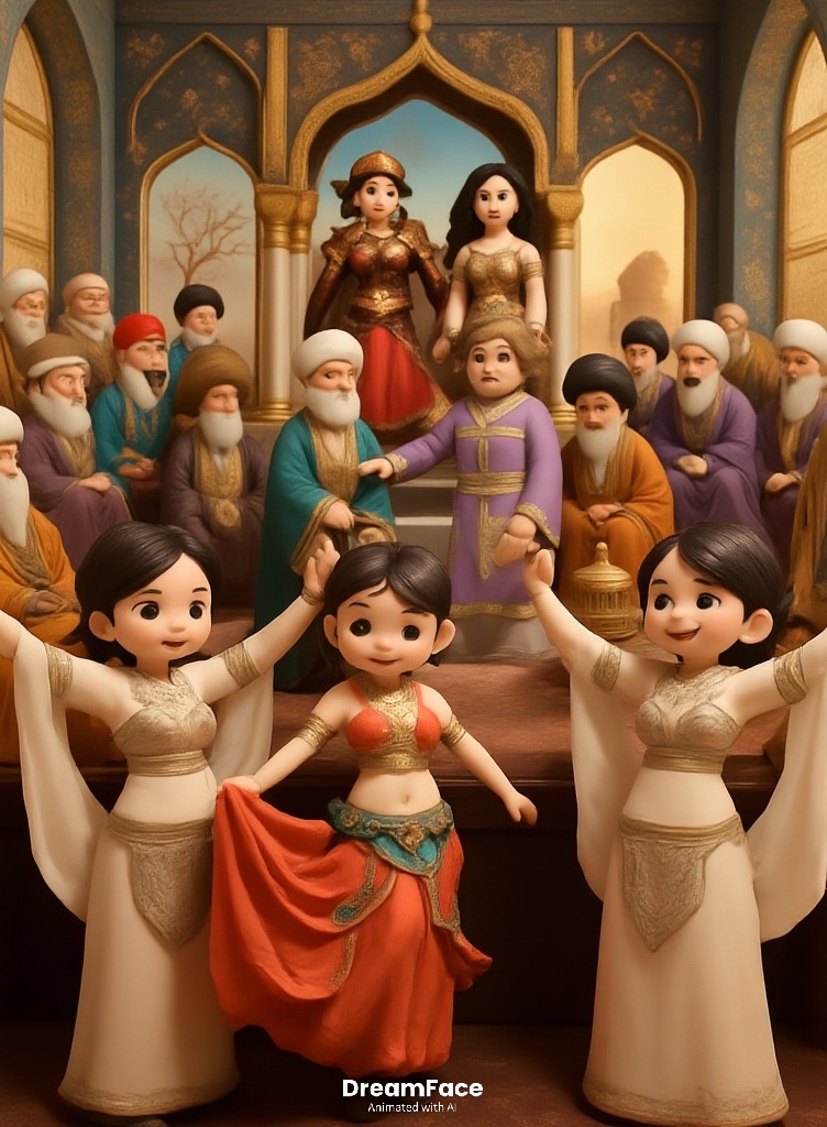 تصاویر وژه ملی میانی شاهنامه موزیکال که در حال ادیت برای حرکت سازی یا حرکت دادن شخصیتها استفاده میشود