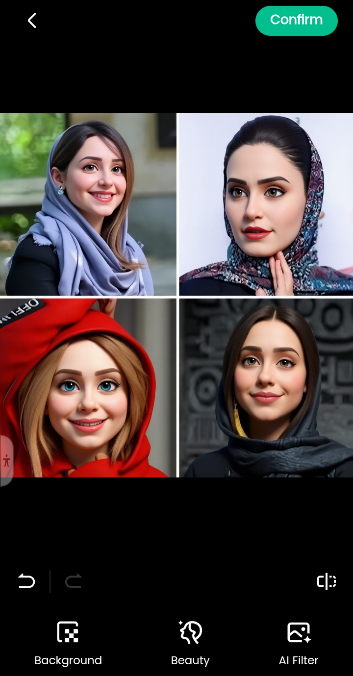 شمایل‌هایی که برای بانوان شاهنامه کاندیدا شدند ولی هنوز تایید نشده استفاده بشه