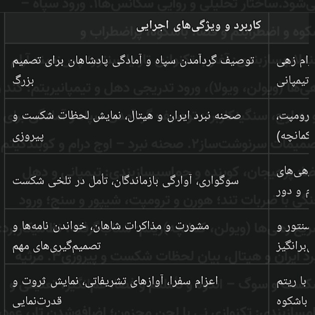 کتاب شاهنامه موزیکال