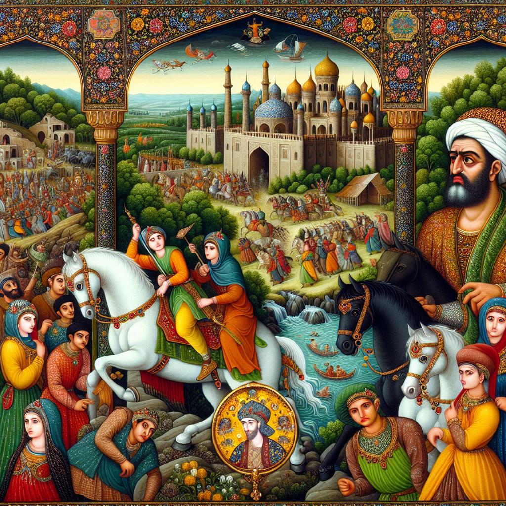 نمایش آهنگین شاهنامه فصل ۳۵ قسمت هشتم شاهنامه موزیکال