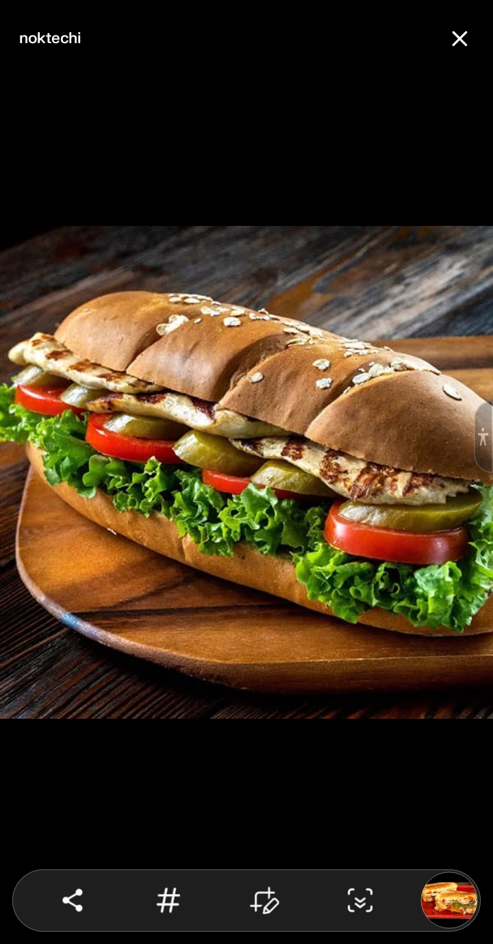 ساندویچ مورد نظر