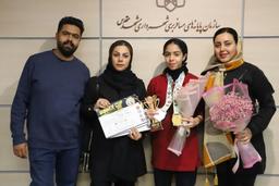 مراسم استقبال و خوش آمد گویی مدال آوران تیم اوژن از شهر ابوظبی در امارات متحده عربی
