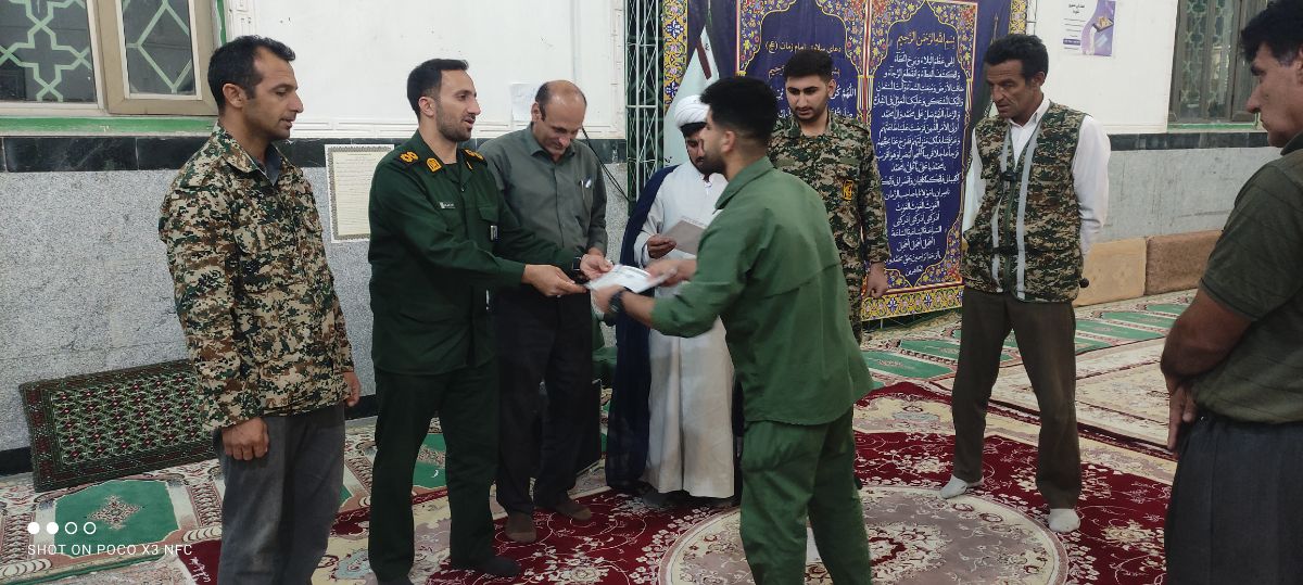 مراسم تقدیر از علی آزادبخت