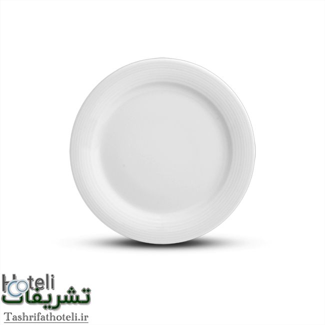 بشقاب تخت ۲۵ چینی زرین