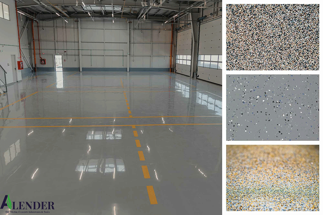 انواع کفپوش بتنی