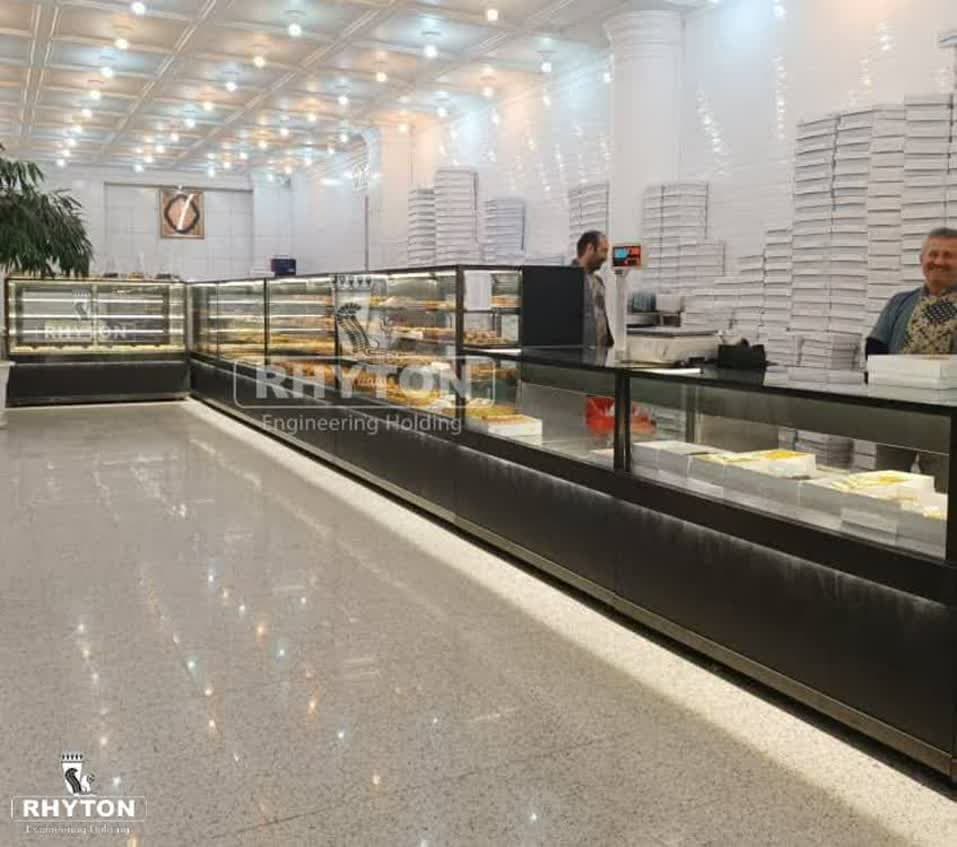 صنایع ریتون شاپ تولیدکننده یخچال های قنادی و فروشگاهی