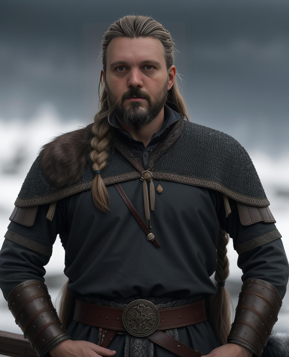 Viking کامبیز دیرباز بازیگر ایرانی در نقش 