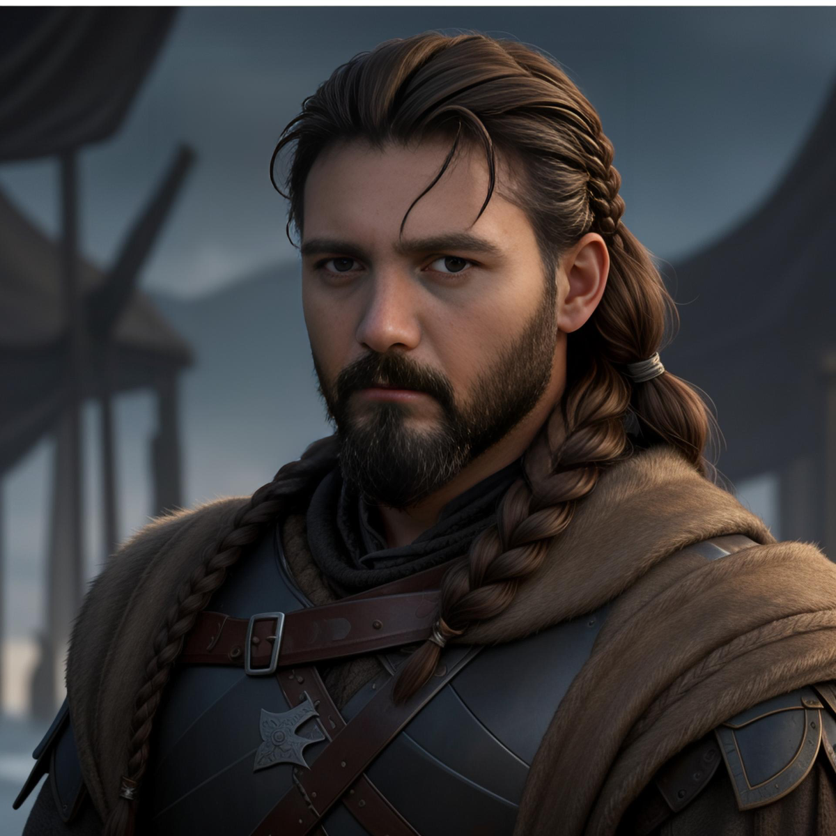 Viking کامبیز دیرباز بازیگر ایرانی در نقش