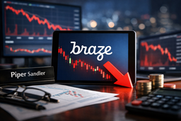 کاهش هدف قیمتی سهام Braze توسط Piper Sandler