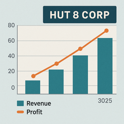 گزارش مالی قوی شرکت Hut 8 Corp: رشد چشمگیر درآمد و سودآوری در سه‌ماهه سوم ۲۰۲۵